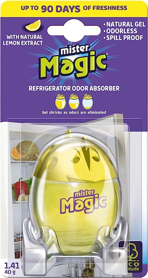 Ensure a pleasant cooking and dining experience with Misteer magic refrigerator odor absorber.